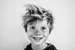 © Elizabeth - Portrait of a young boy with freckles and wild hair