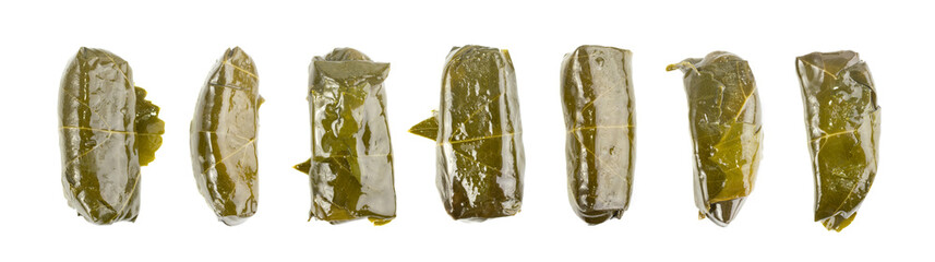 Traditional Turkish Dolma, Sarma or Dolmades Top View