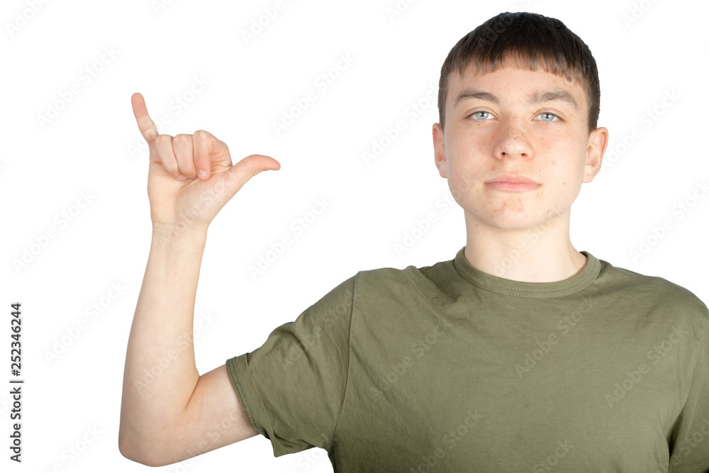Sign Language Using One Hand American Sign Language performed on one hand Stock Photo | Adobe Stock
