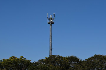  Mobile phone base station antenna tower