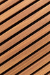 Wooden slats. Natural wood lath line arrange pattern texture background 