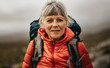 © Jacob Lund - Portrait of a senior female hiker
