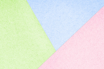 Pastel colored surface paper box abstract texture for background