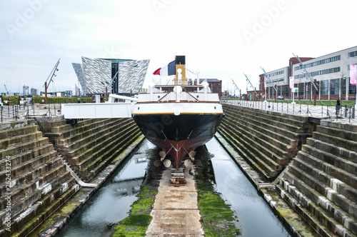 Titanic Docks - Belfast - North Ireland Canvas-taulu