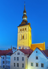 Wall Mural - St. Nicholas Church, Tallinn, Estonia