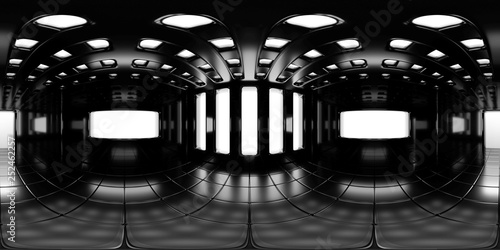 Fotomural 8K HDRI map, spherical environment panorama background, modern high contrast int