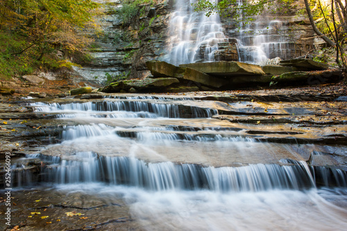 La cascata di Alferello (Forlì-Cesena) Stock Photo | Adobe Stock