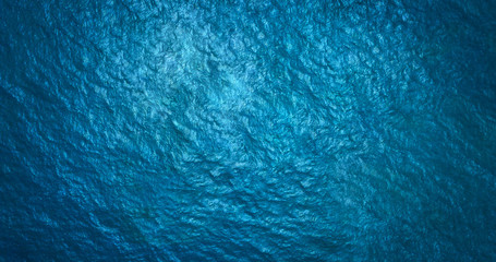 Wall Mural - sea surface aerial view