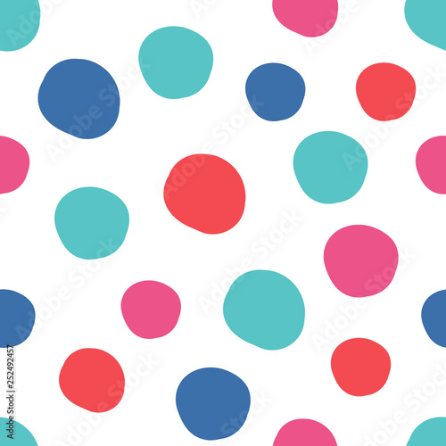Fotografía Geometrical background with uneven circles