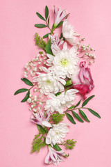 Poster - Romantic floral background