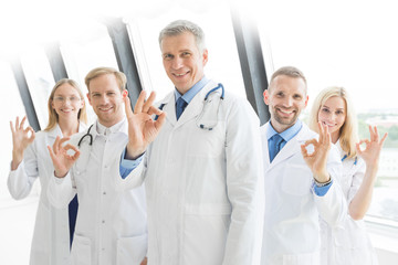 Wall Mural - Team of medical doctors