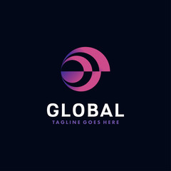 Global Technology Symbol Logo Design Inspiration