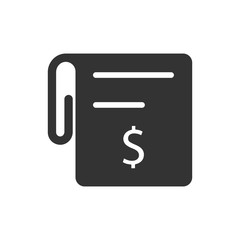 Wall Mural - Invoice icon