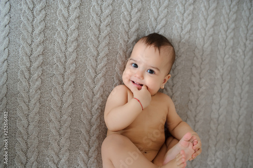 cute naked baby boy