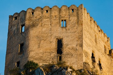 Details of Ruins of Beckov Castle.