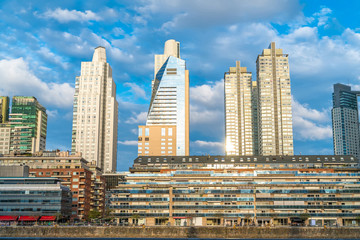 Wall Mural - View on the modern architecture of Puerto Madero