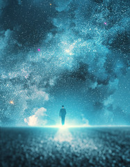 Wall Mural - freedom and success concept