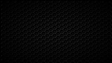 Abstract black texture background hexagon