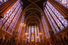 Stained Glass Windows Of Saint Chapelle