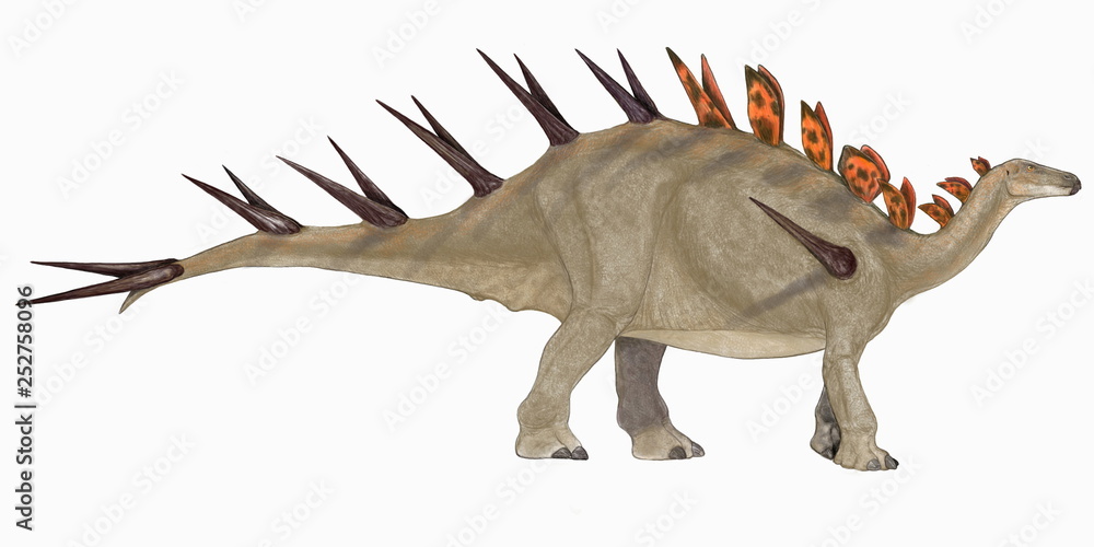 ケントロサウルスの肋骨　恐竜　化石　ジュラ紀　アフリカ　ステゴサウルス　剣竜 恐竜・古生物造形作品ギャラリー: ケントロサウルス (2012)