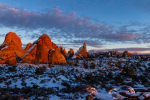 Winter In Arches National Park