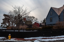 Salem, USA- March 03, 2019: The House Of The Seven Gables Museum In Salem, Massachusetts That Inspired The Novel By American Author Nathaniel Hawthorne.