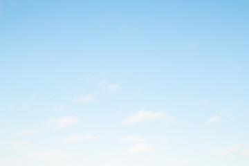 blue sky as a background on a clear day.