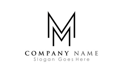 simple brand M icon