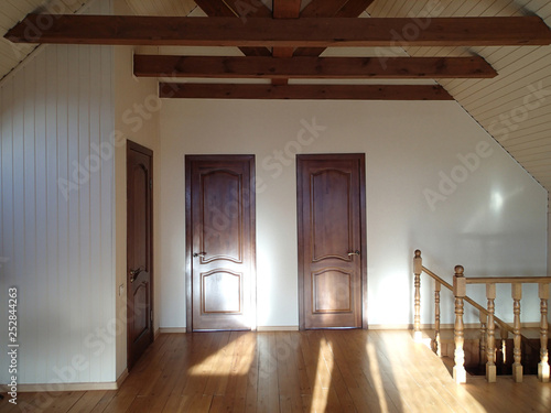 Wooden Ceiling Beams And Wooden Doors In The Room Buy This