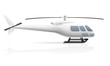 © kontur-vid - civilian passenger helicopter vector illustration