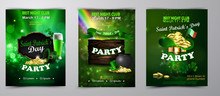 Vector St. Patrick S Day Poster Design Template