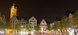 Marktplatz Jena bei Nacht