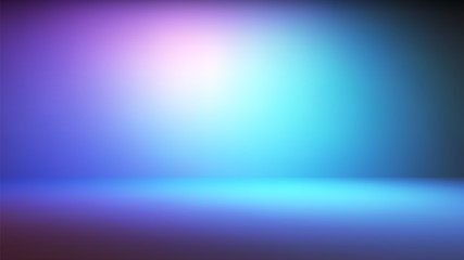 colorful neon gradient studio backdrop with empty space for your content