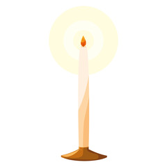 Wall Mural - candle icon image