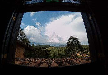 Wall Mural - View from the window