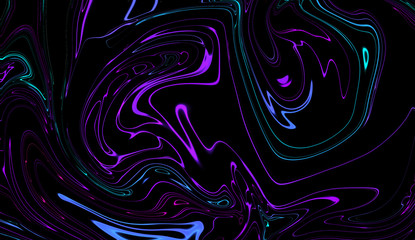 Wall Mural - Trendy liquid wave abstract gradient backgrounds for cover, flyer, brochure, poster, wedding Invitation.