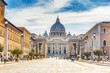 View on the Vatican in Rome, Italy. Travel and architectural background.