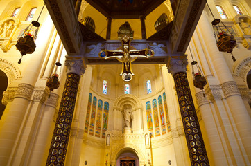 Ta Pinu Basilica, Gharb Village, Gozo Island, Malta, Europe