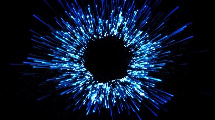 Wall Mural - Abstract Starburst Fireworks/ 4k animation of an abstract starburst firework background seamless looping