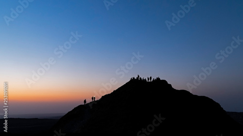 Erte Ale is an active volcano in North Eastern Ethiopia close to Eritrean border Tableau sur Toile