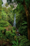 Fototapeta Las - Waterfall in Malang East Java indonesia
