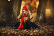 © arhar - Young female model in autumn park