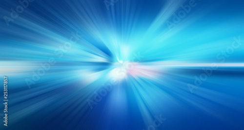 Abstract radial zoom motion design gradient blur Obraz na płótnie