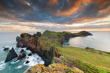 Landscape of Madeira island - Ponta de sao Lourenco