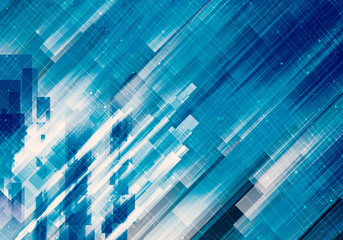 Canvas Print - abstract artistic 3d illustration of a unique modern digital background