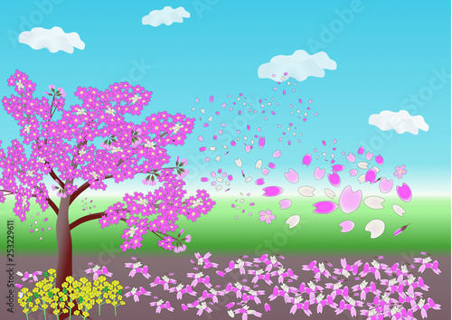 花のある風景 春 桜吹雪 Adobe Stock でこのストックイラストを購入して 類似のイラストをさらに検索 Adobe Stock 花のある風景 春 桜吹雪 Adobe Stock でこのストックイラストを購入して 類似のイラストをさらに検索 Adobe Stock