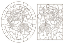 Mermaid Stained Glass Free Stock Photo - Public Domain Pictures