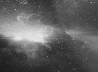 Wall Mural - vintage space and nebula