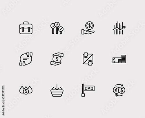 Trading Icons Set Quote And Trading Icons With Invest Money | Liquidity of forex Trading Icons Set Quote And Trading Icons With Invest Money -