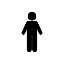 Man Vector Icon. Gender Icon